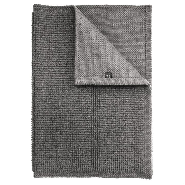 Gulvteppe ull stålgrå - 80x230 cm - Himla