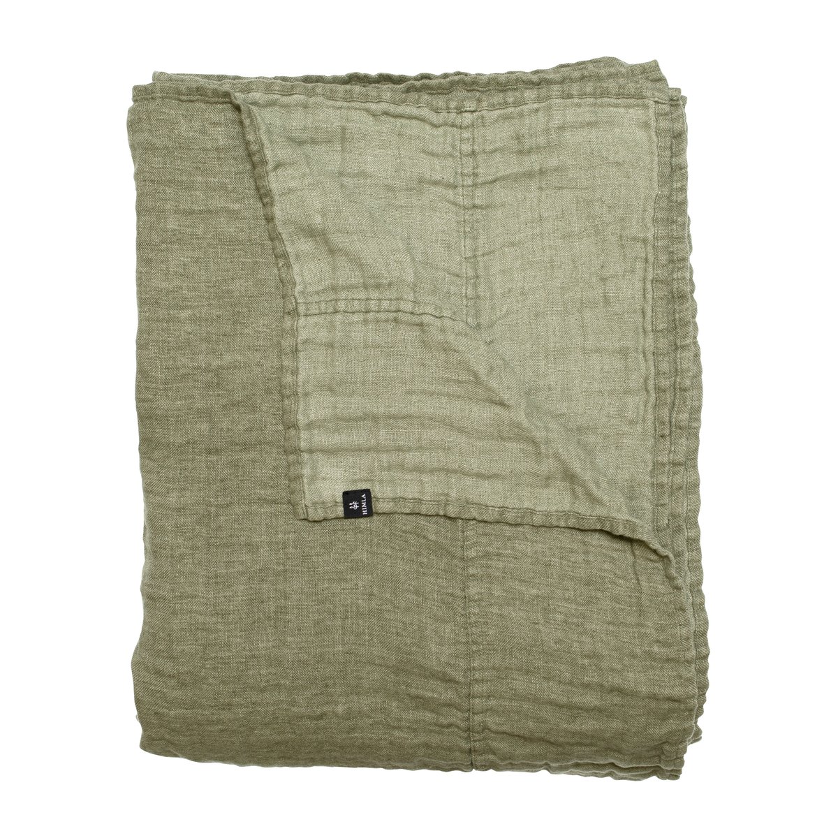 Himla Hannelin sengeteppe 160 x 260 cm Herbary | Skandinavisk Design | Sengeteppe | Grønn