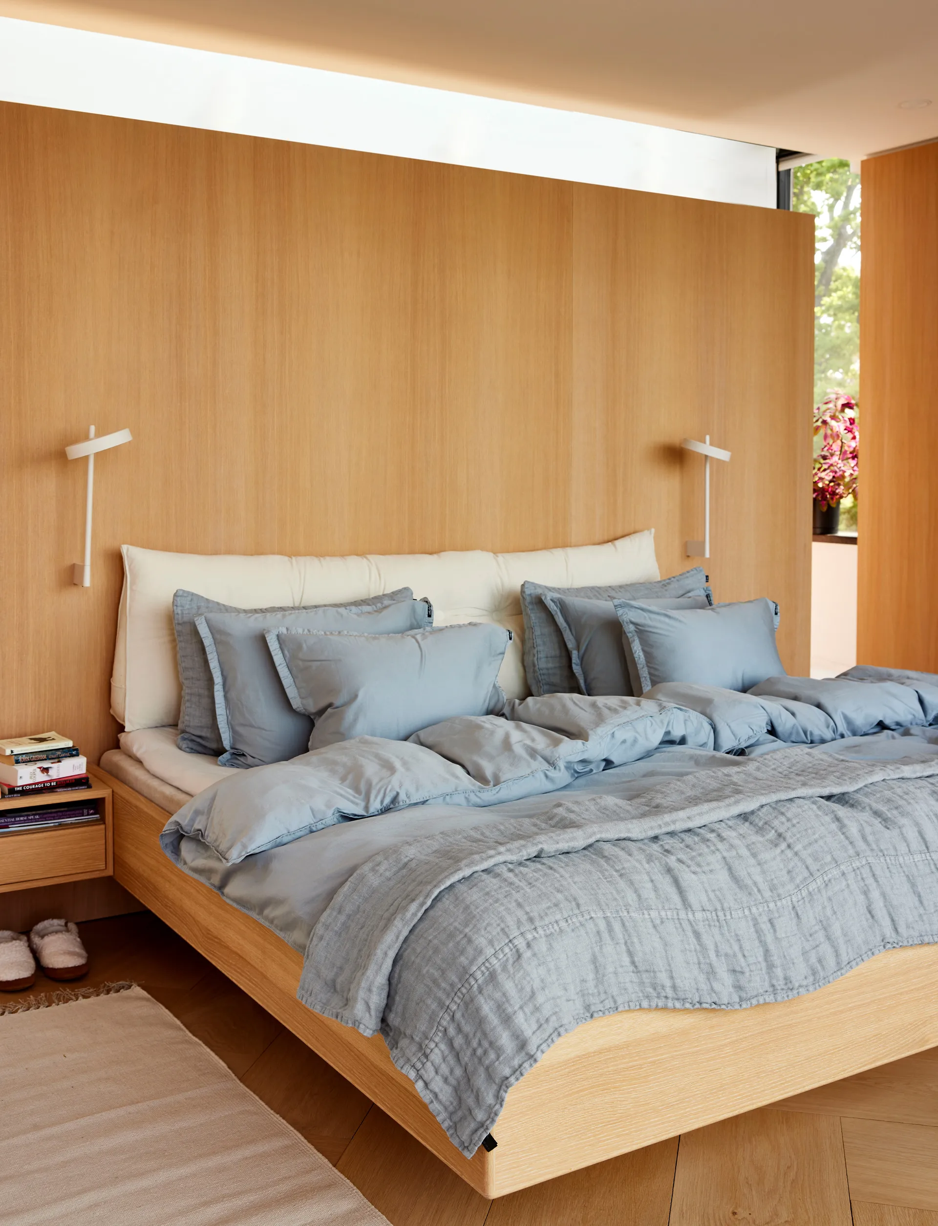 Hannelin Sengeteppe, Cloudy sky, 260x260 cm Himla