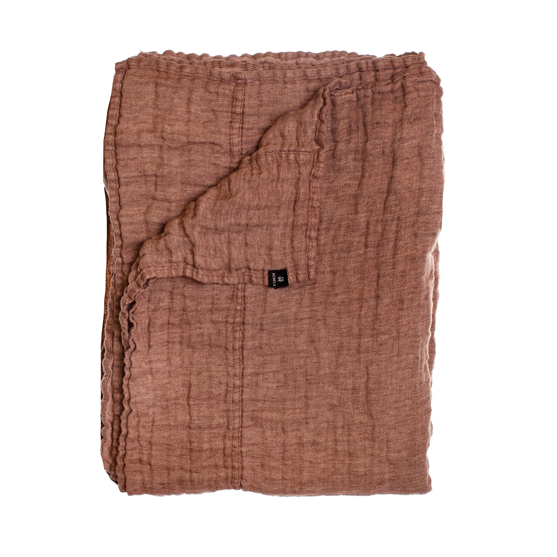 Hannelin sengeteppe rust 'n rose (brun), 160 x 260 Himla