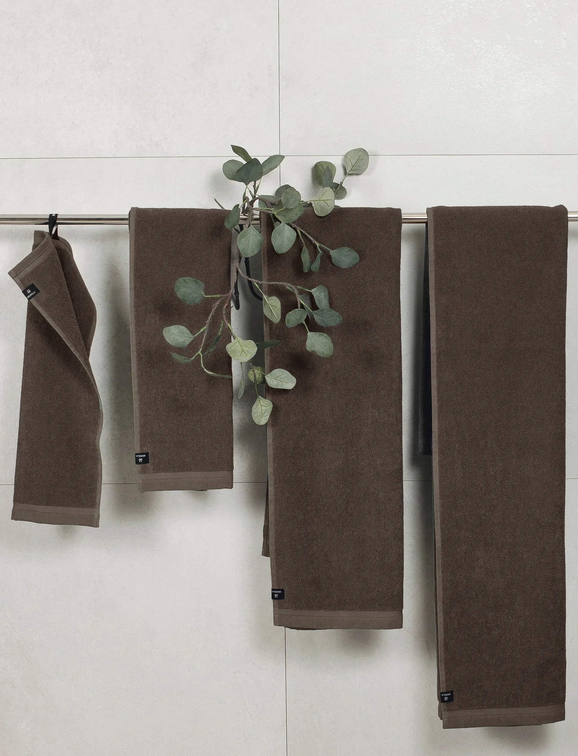 Lina håndkle chocolat, 50x70 cm Himla