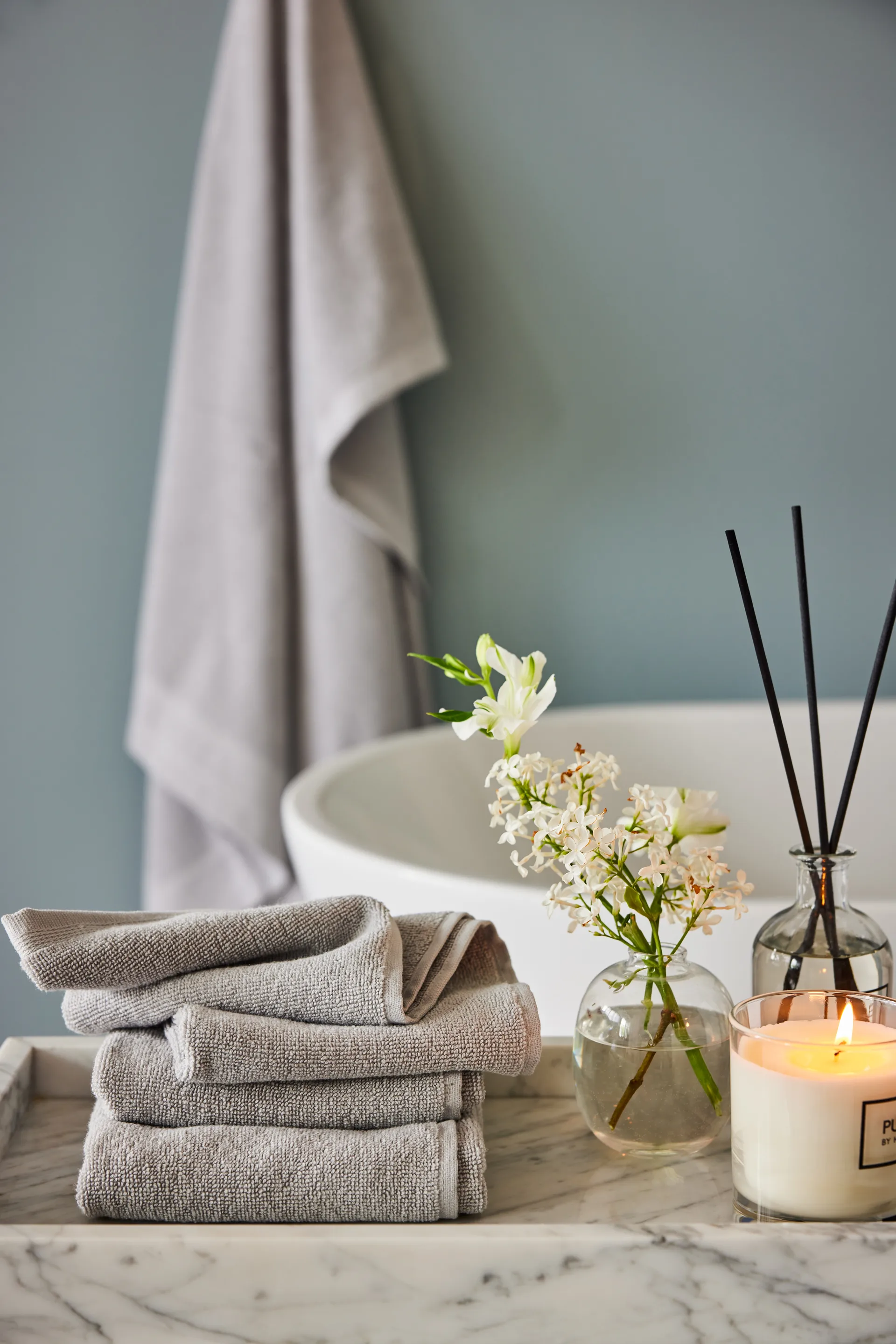 Lina håndkle clean, 30x50 cm Himla