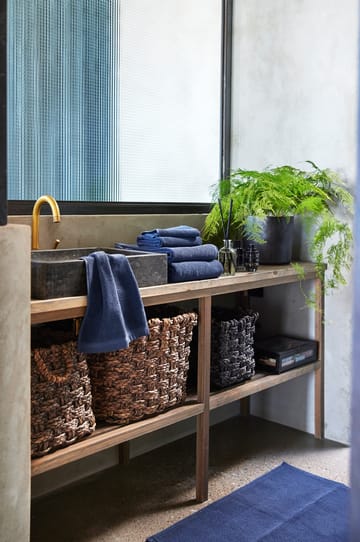 Lina håndkle indigo - 70 x 140 cm - Himla