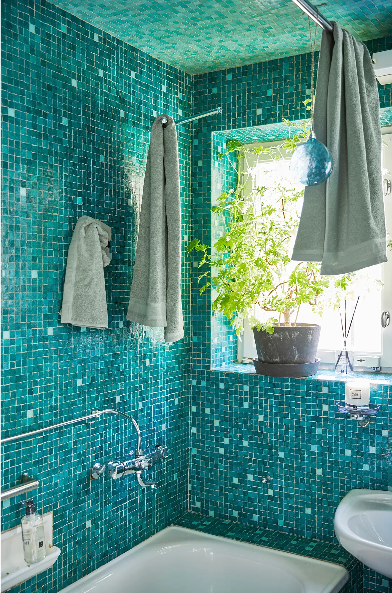 Lina håndkle sage, 30 x 50 cm Himla