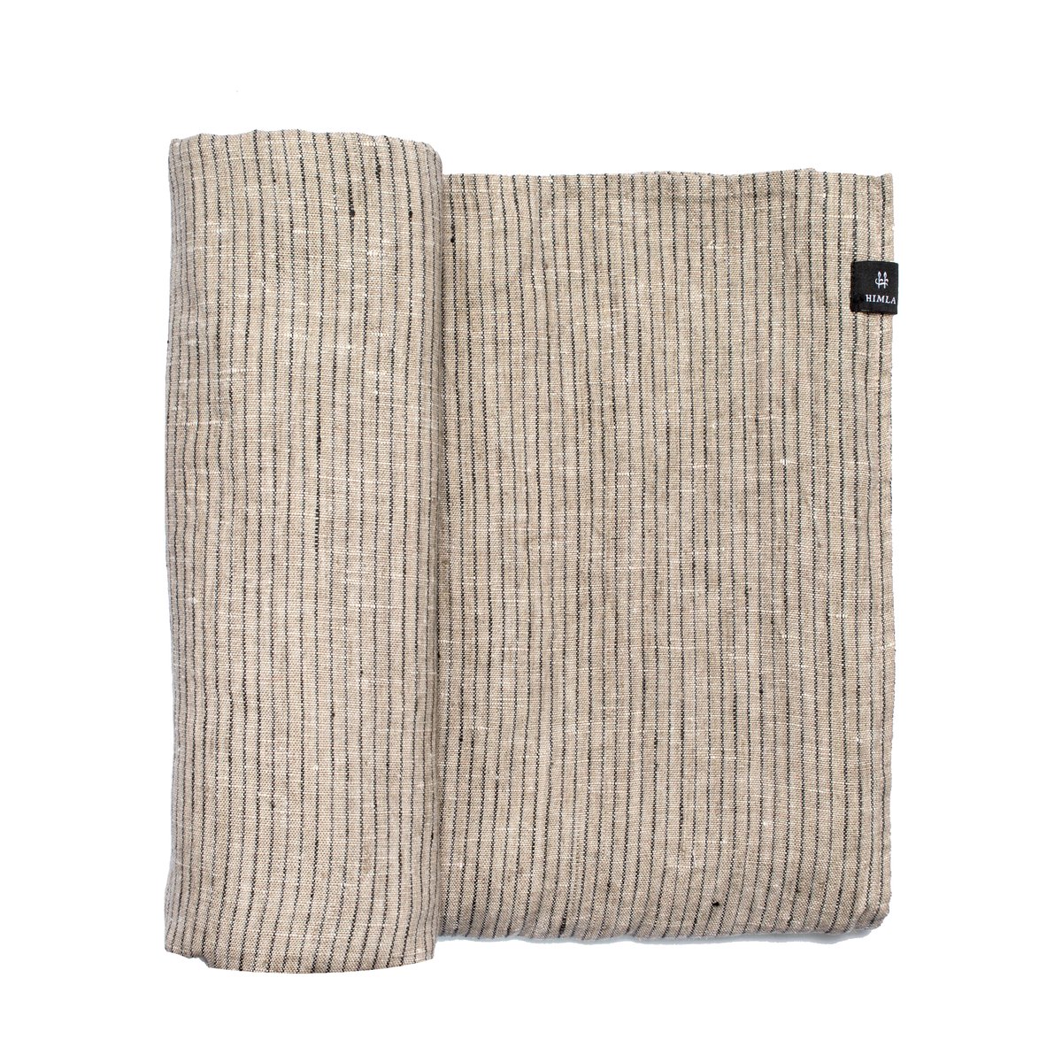Bilde av Himla Linus duk 145 x 250 cm Kohl-natural