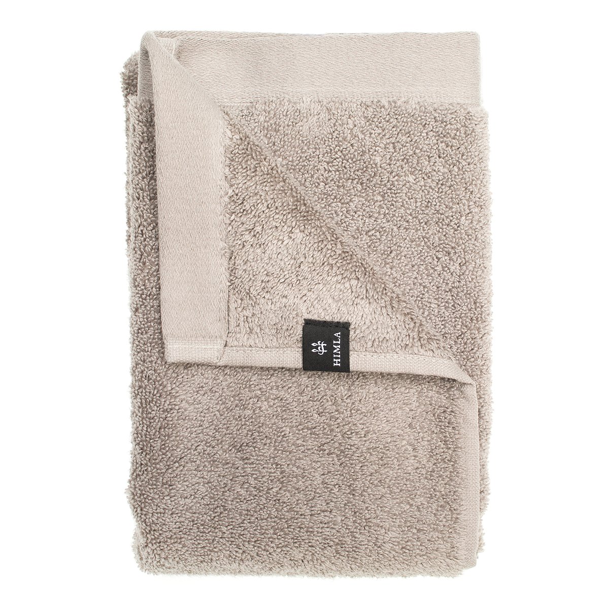Himla Maxime eikologisk håndkle lead 70x140 cm | Skandinavisk Design | Håndklær | Beige