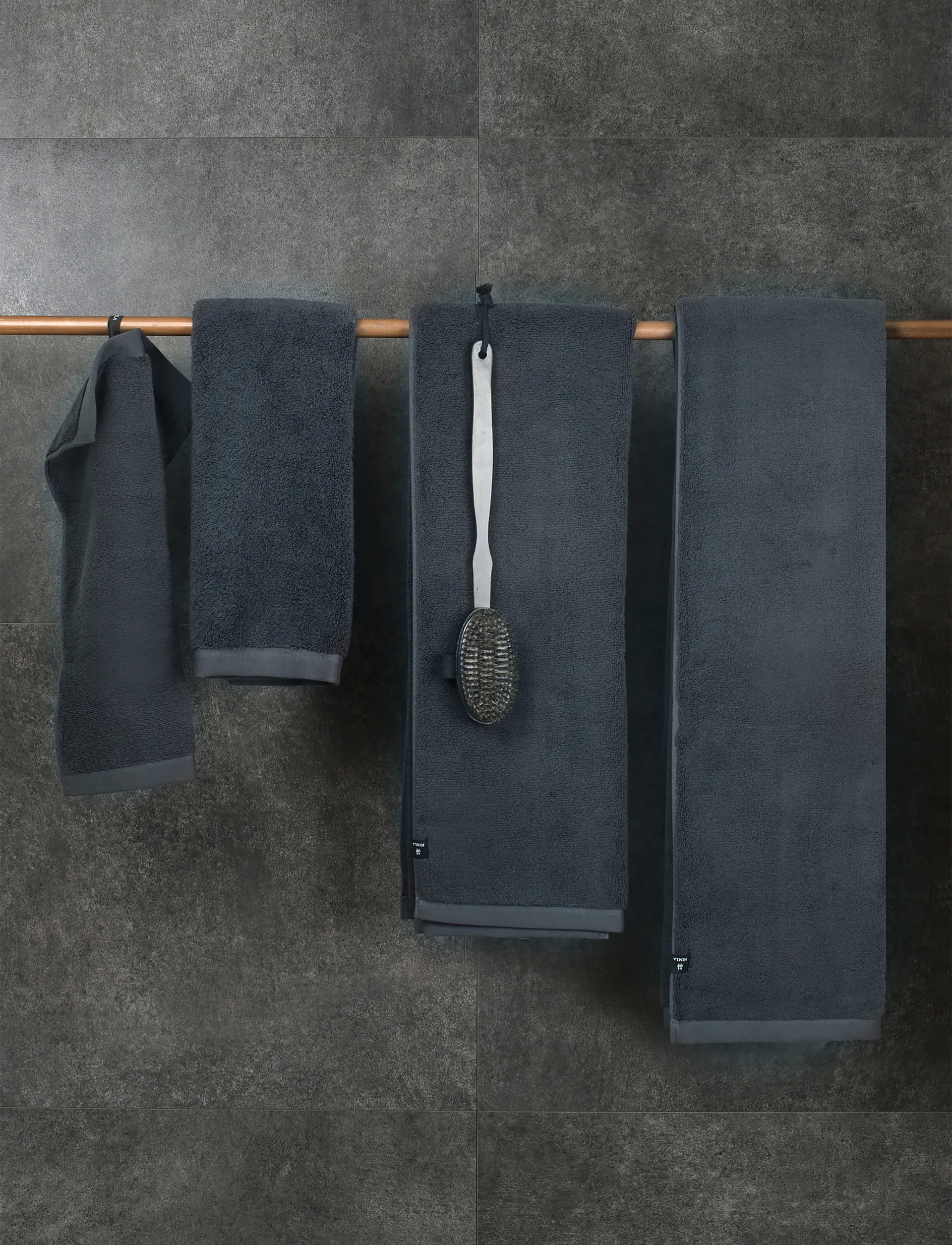 Maxime håndkle, Silence, 70x140 cm Himla