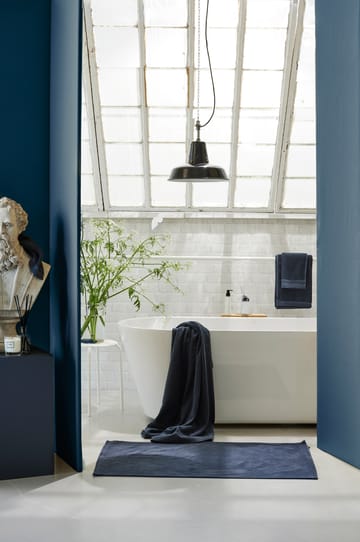 Maxime økologisk håndkle blue shadow - 70 x 140 cm - Himla