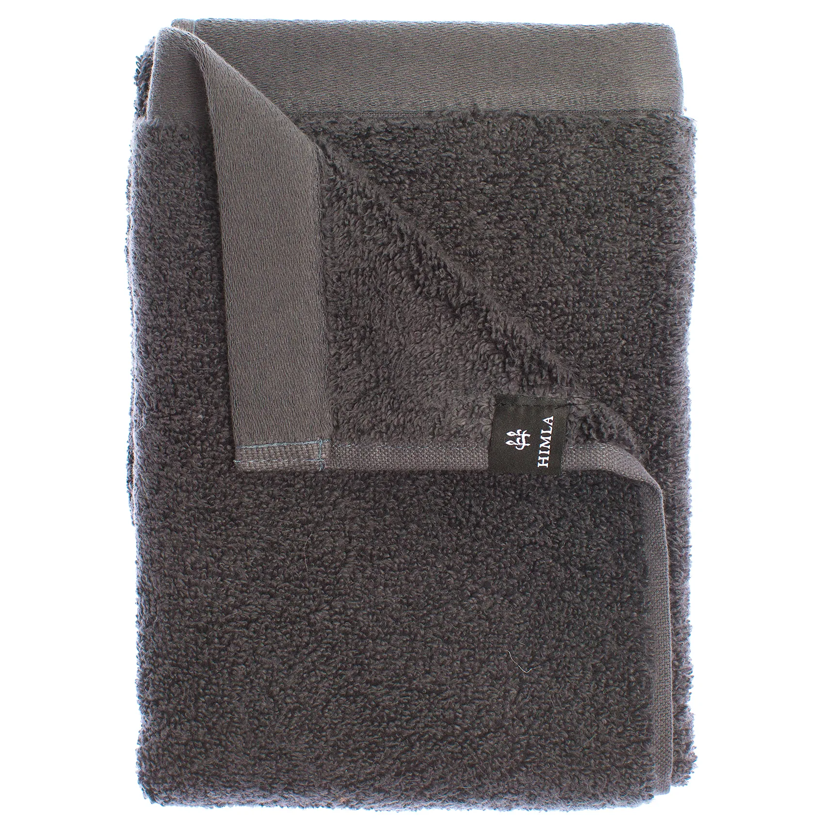 Maxime økologisk håndkle slate, 100x150 cm Himla