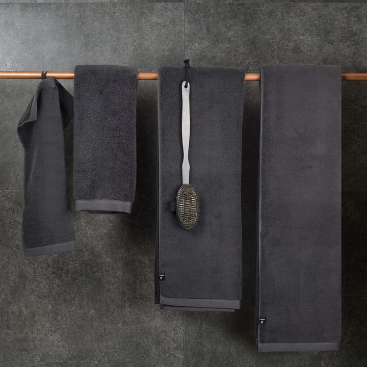 Maxime økologisk håndkle slate, 100x150 cm Himla