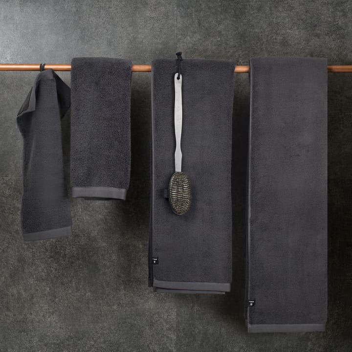 Maxime økologisk håndkle slate, 50x70 cm Himla