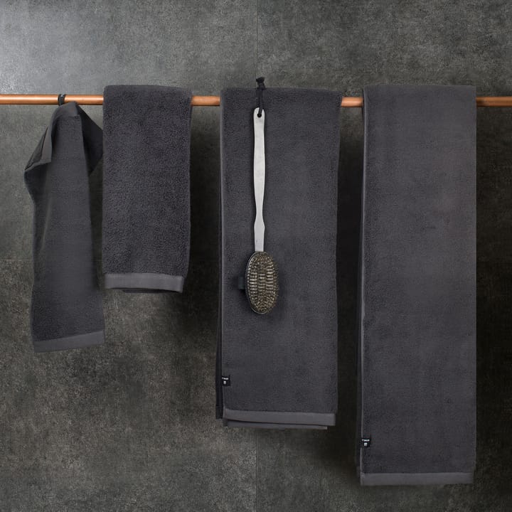 Maxime økologisk håndkle slate, 70x140 cm Himla