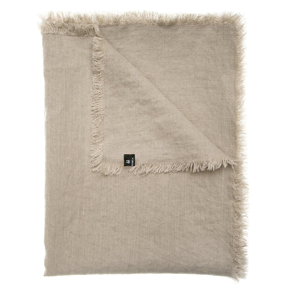 Bilde av Himla Merlin pledd i lin 130x170 cm Natural (beige)
