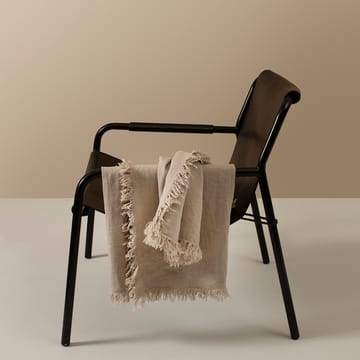 Merlin pledd i lin 130x170 cm - Natural (beige) - Himla