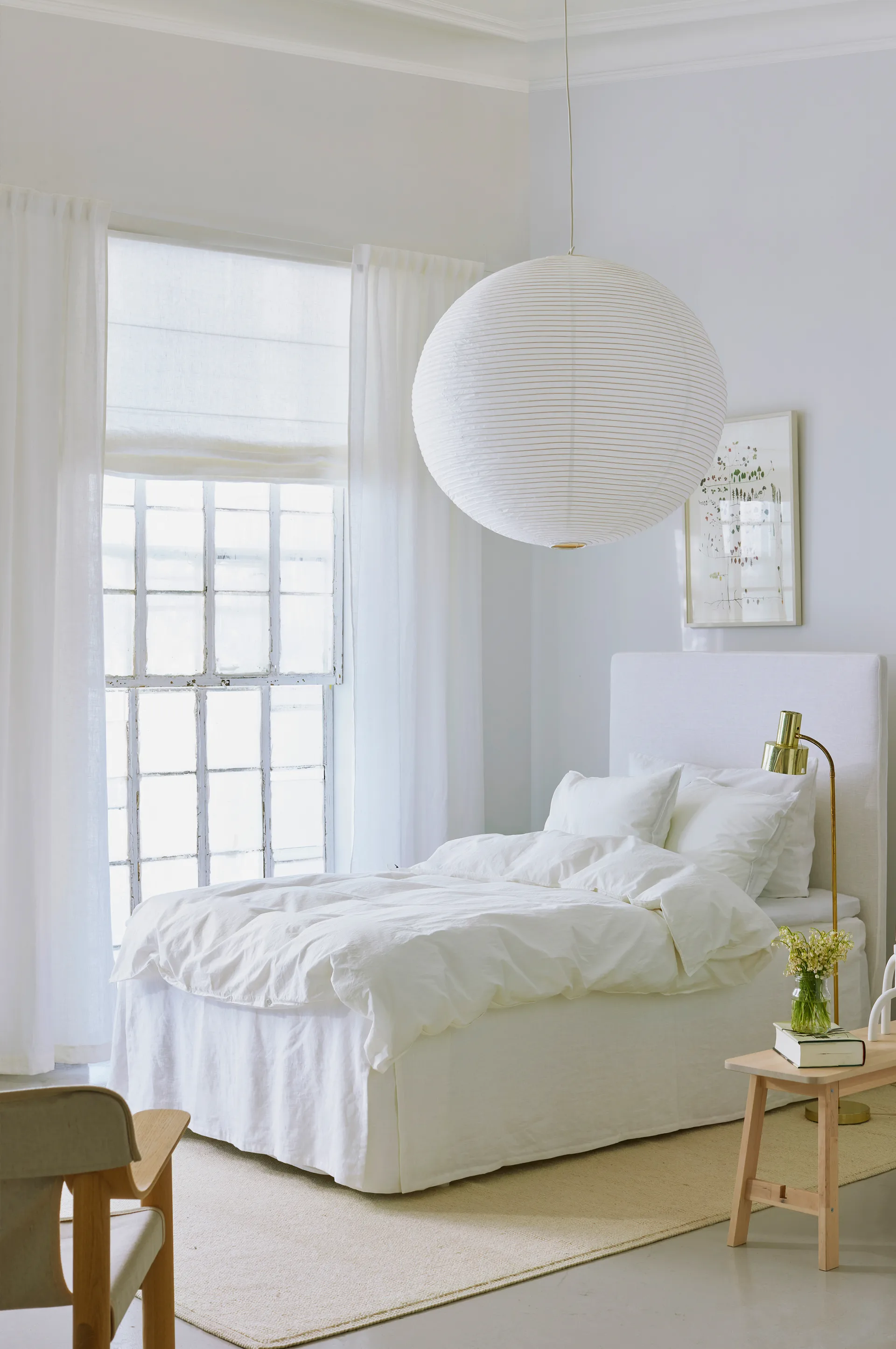 Miramar liftgardin 150 x 180 cm, White Himla