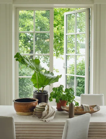 Riviera bordduk 145x330 cm - Sand - Himla