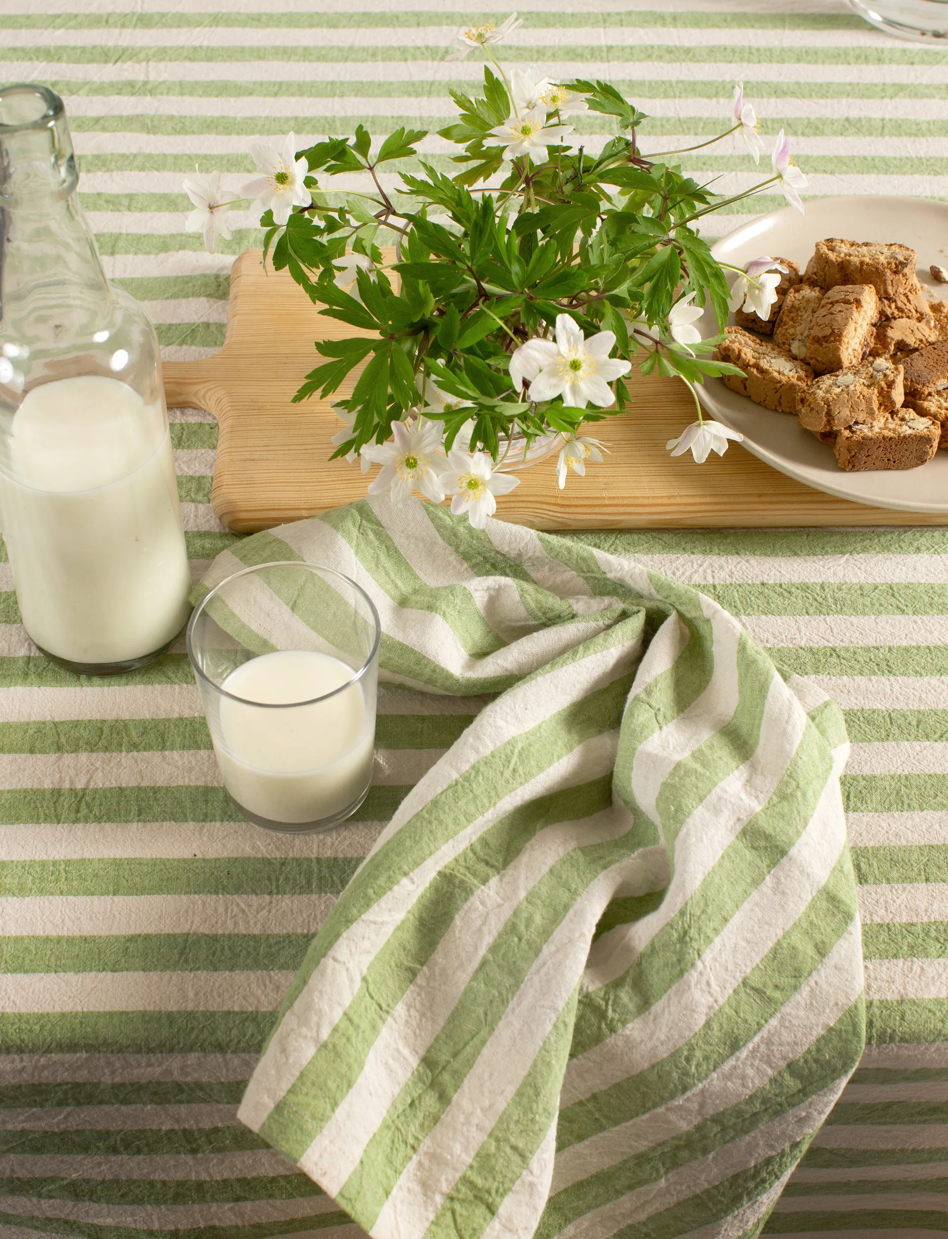 Riviera tøyserviett 45x45 cm 4-pakning, Papaya Himla