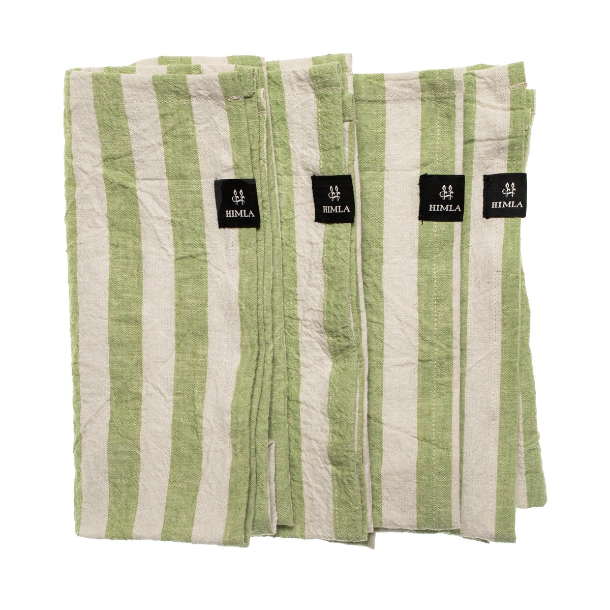 Himla Riviera tøyserviett 45x45 cm 4-pk Papaya