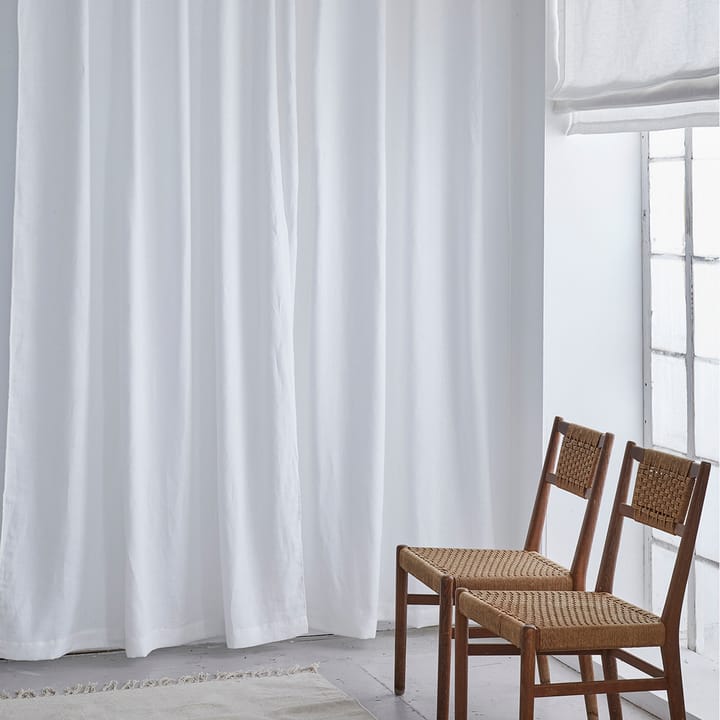 Springtime gardin med rynkebånd 280x290 cm, Hvit Himla