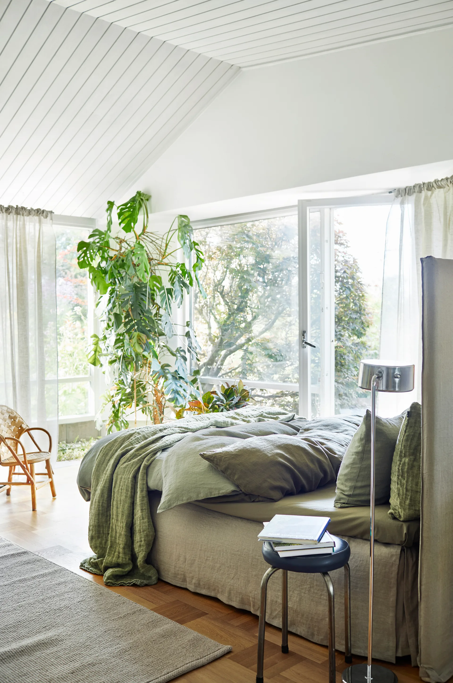 Sunrise dynetrekk 220 x 220 cm, Sage Himla