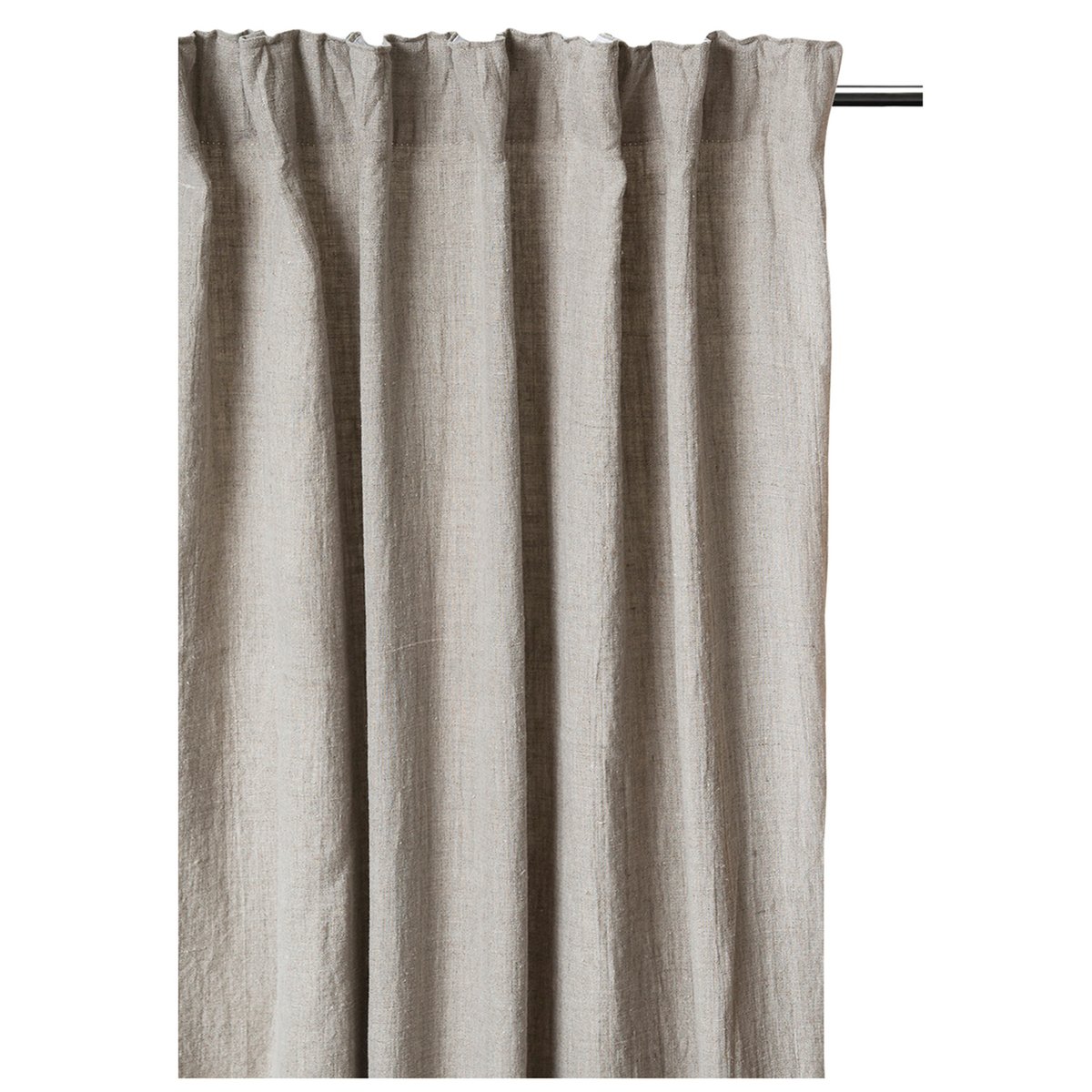 Himla Sunrise gardin med plissébånd 140×290 cm Natural