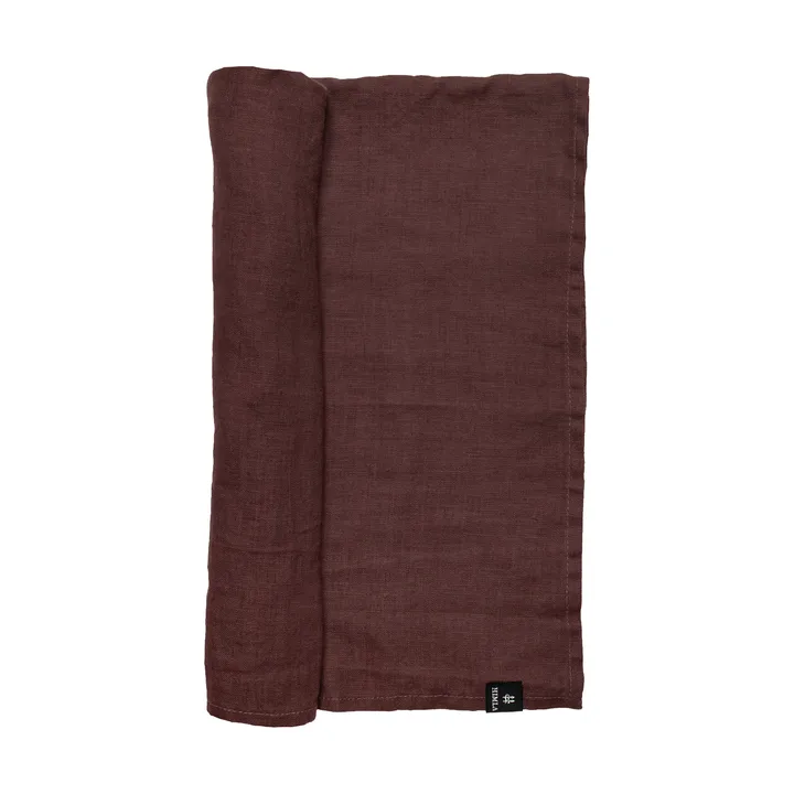 Sunshine bordløper - Burgundy (rød), 50x145 cm - Himla
