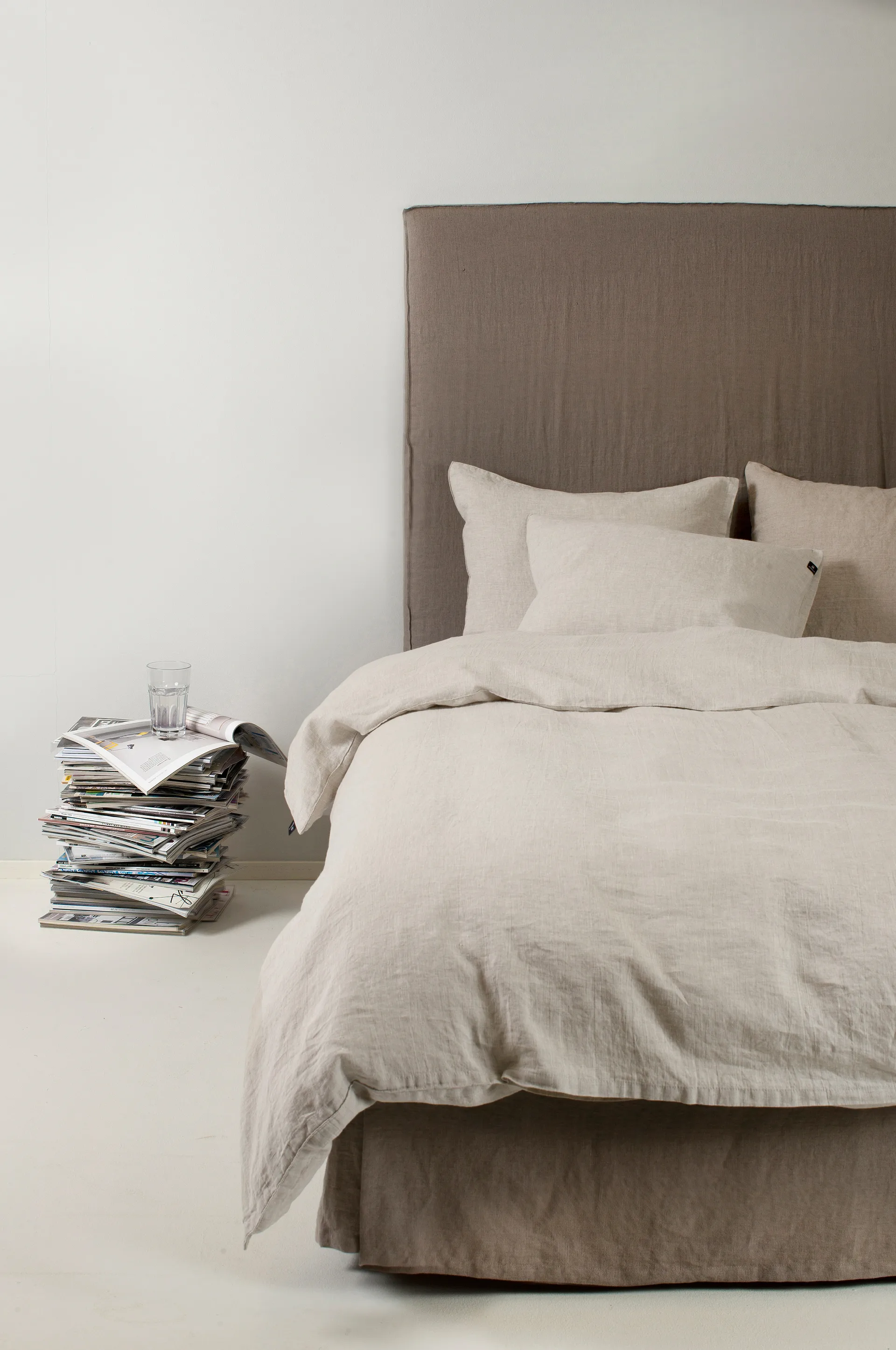 Sunshine dynetrekk oatmeal, 220 x 220 cm Himla