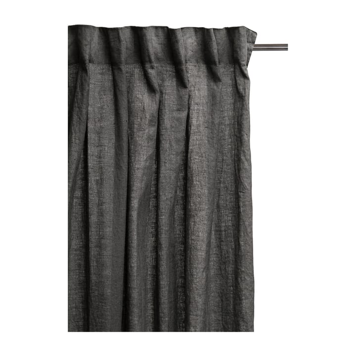 Sunshine gardin med rynkebånd 140 x 250 cm - Kohl (mørkegrå) - Himla