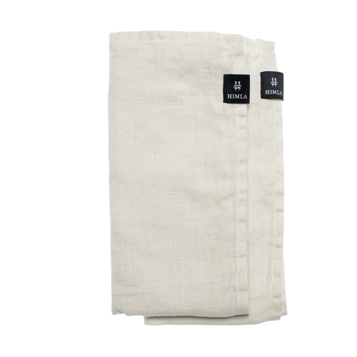 Sunshine serviett 4-pakning - Fog (beige) - Himla