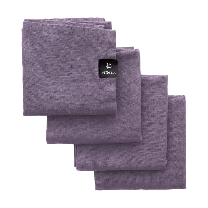 Sunshine serviett 4-pakning - Lavender - Himla