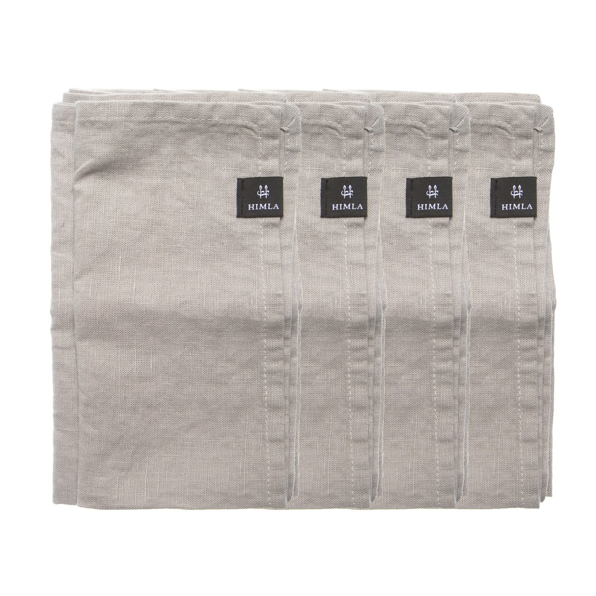 Himla Sunshine serviett 4-pk Ash (lysegrå)