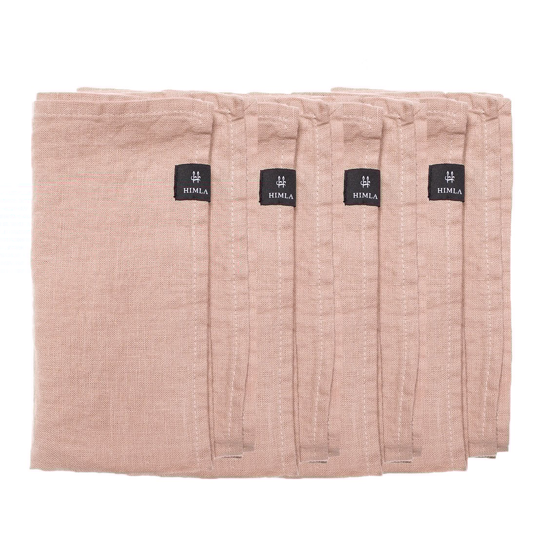 Himla Sunshine serviett 4-pk Nude (rosa)