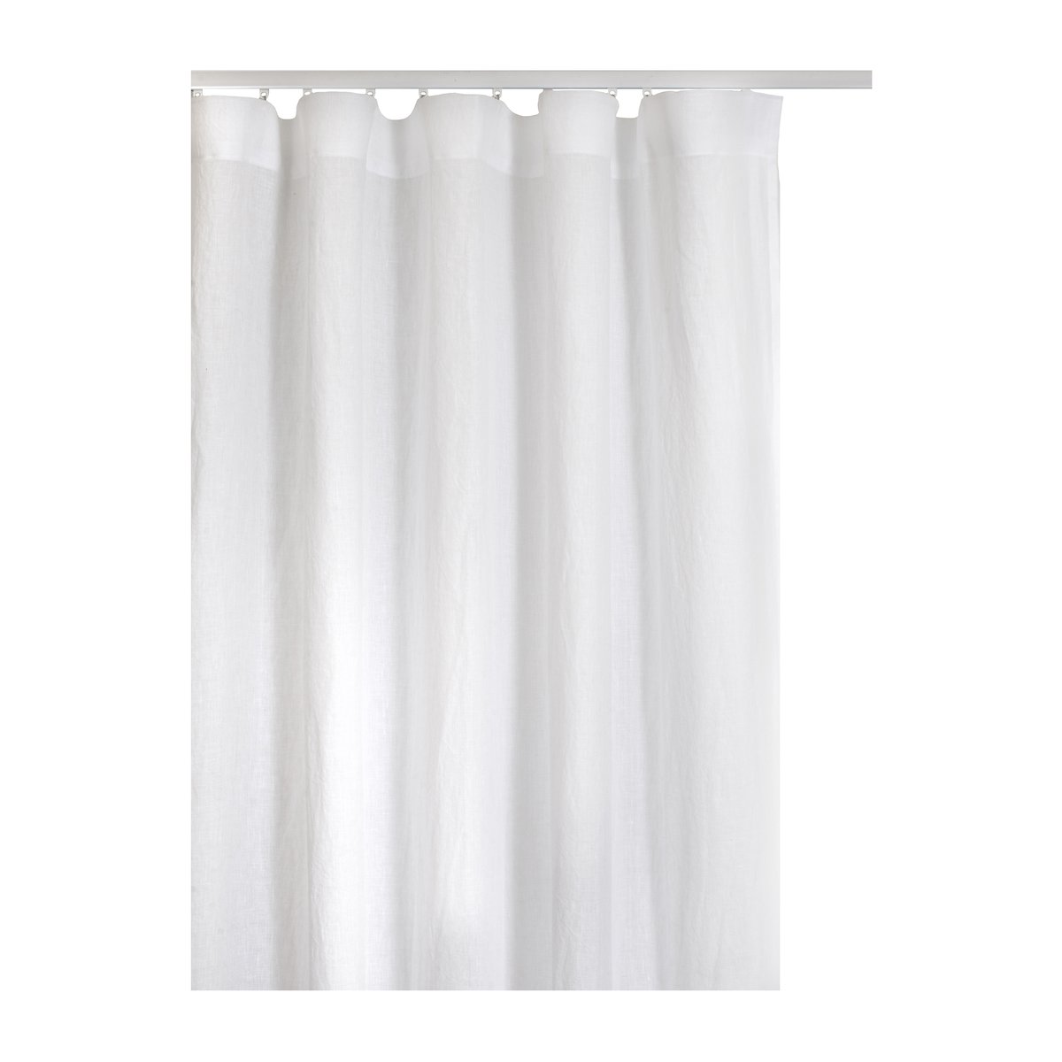 Himla Twilight gardin med rynkebånd 140 x 250 cm White