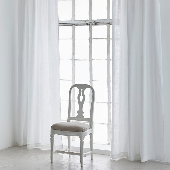 Twilight gardin med rynkebånd 140x290 cm - White - Himla