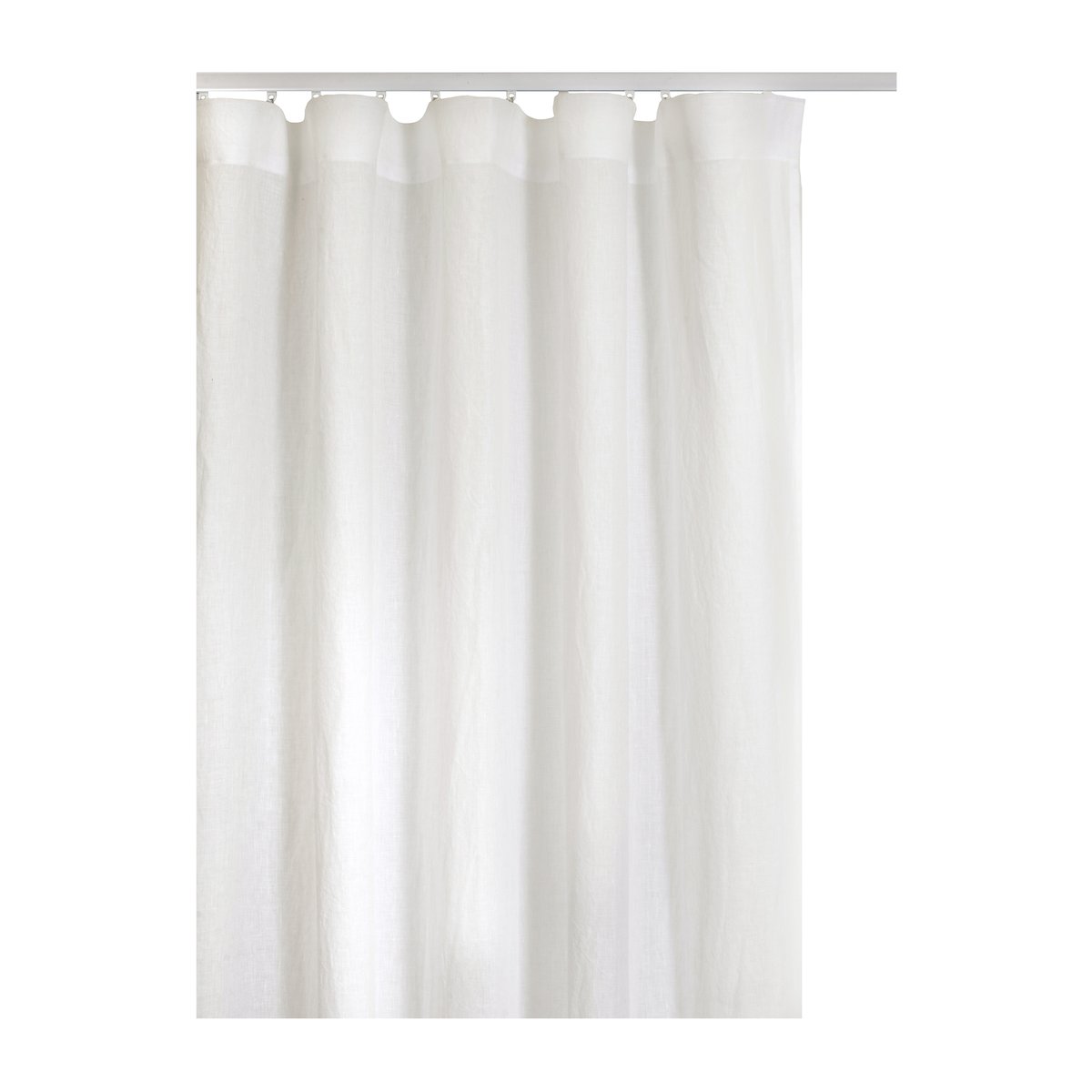 Bilde av Himla Twilight gardin med rynkebånd 280 x 250 cm Off-white