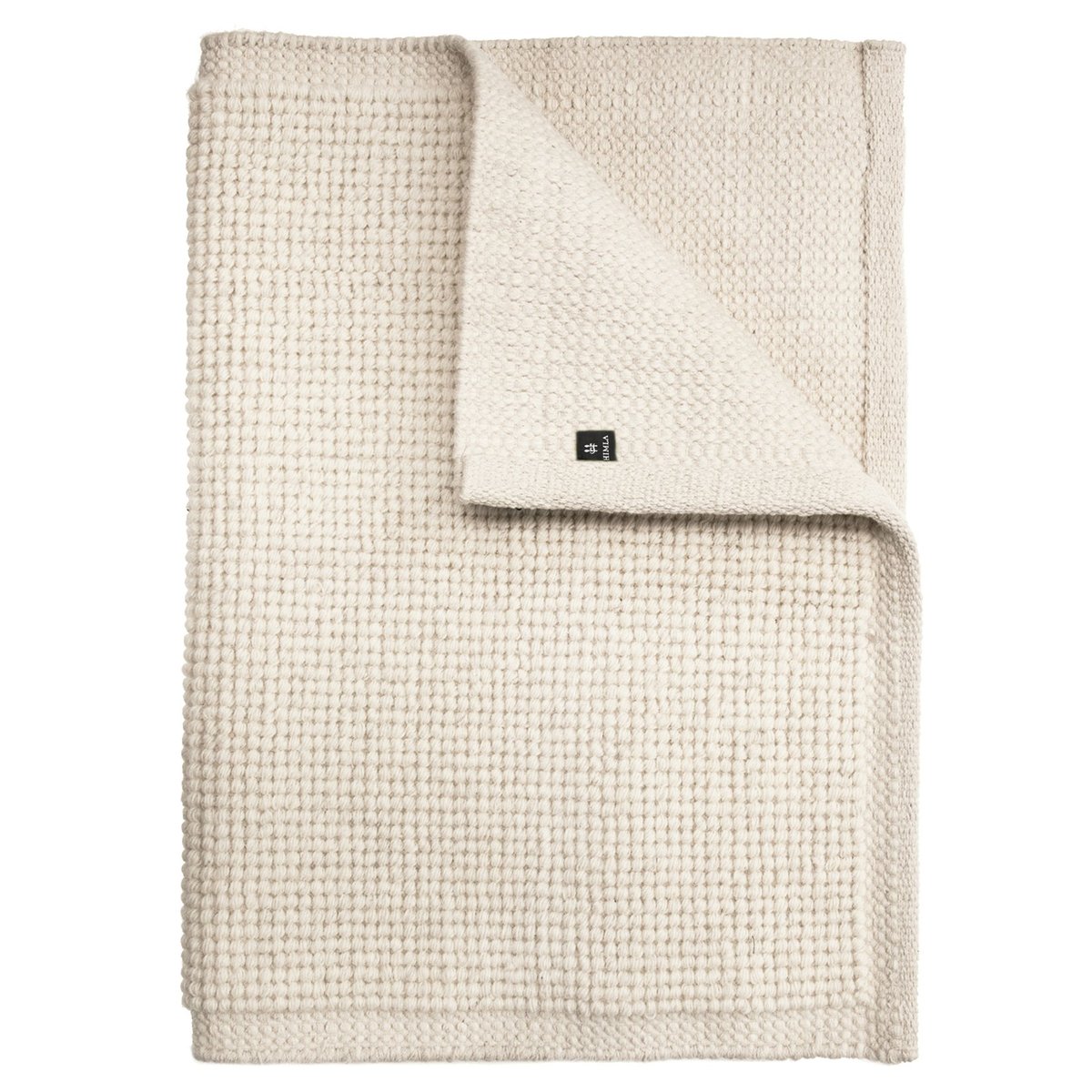 Himla Ulmatta gulvteppe naturell 80x150 cm | Skandinavisk Design | Ulltepper | Beige