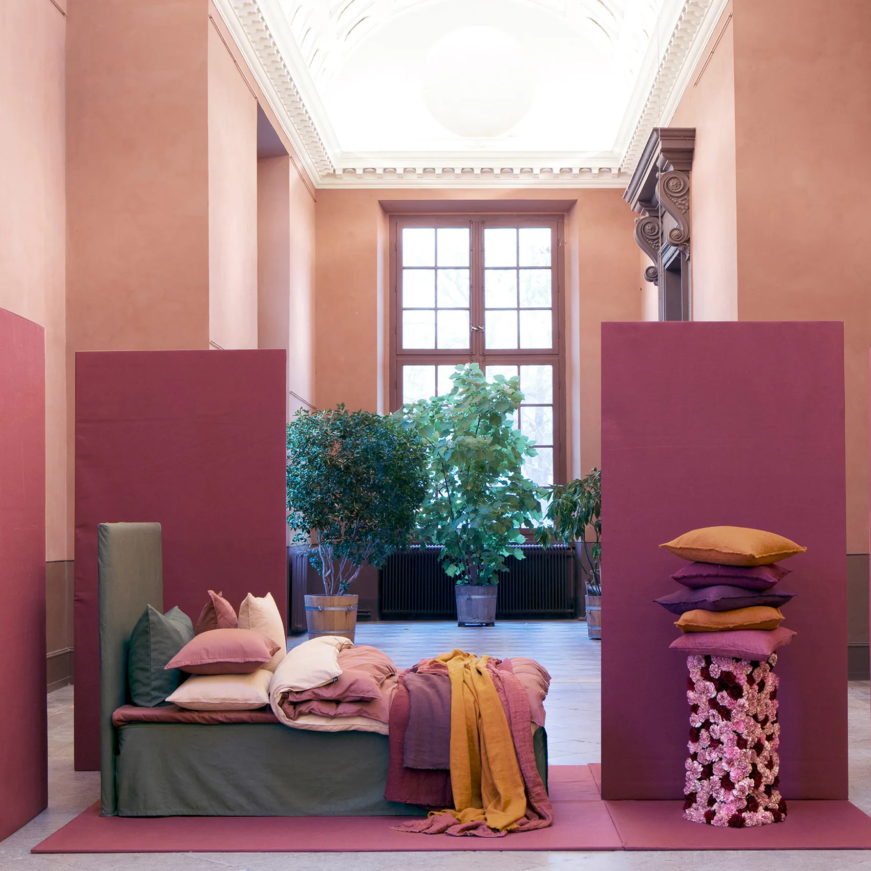 Weeknight sengekappe 180 x 220 x 42 cm, Charcoal Himla