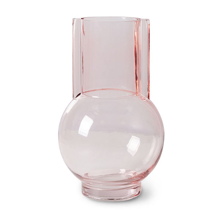 Bilde av HK Living HK Living glassvase 23 cm pink