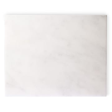 HKliving marmor skjærefjøl 50x40 cm - Hvit - HK Living