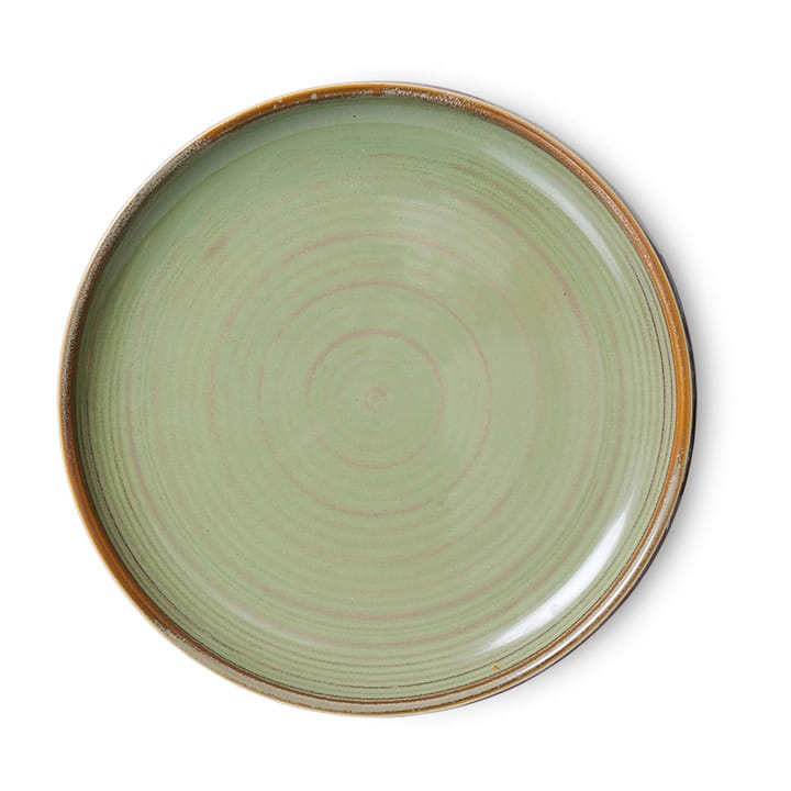 Home Chef side plate asjett Ø 20 cm - Moss green - HK Living