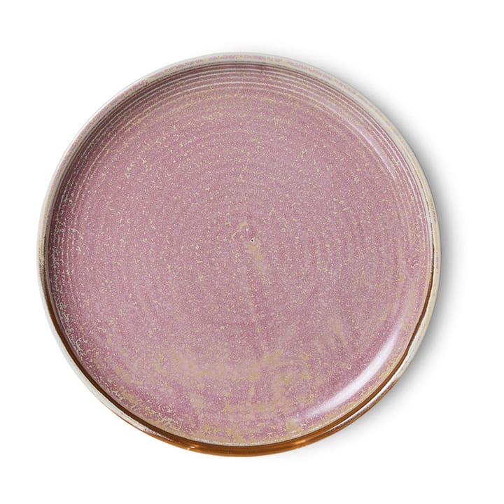 Home Chef side plate asjett Ø 20 cm - Rustic pink - HK Living