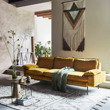 Retro sofa 3-seter - ogra (gul) - HK Living