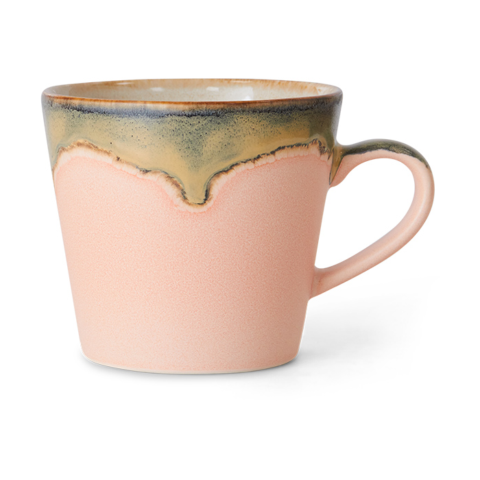 HKliving 70's cappuccinokrus 33 cl Blossom