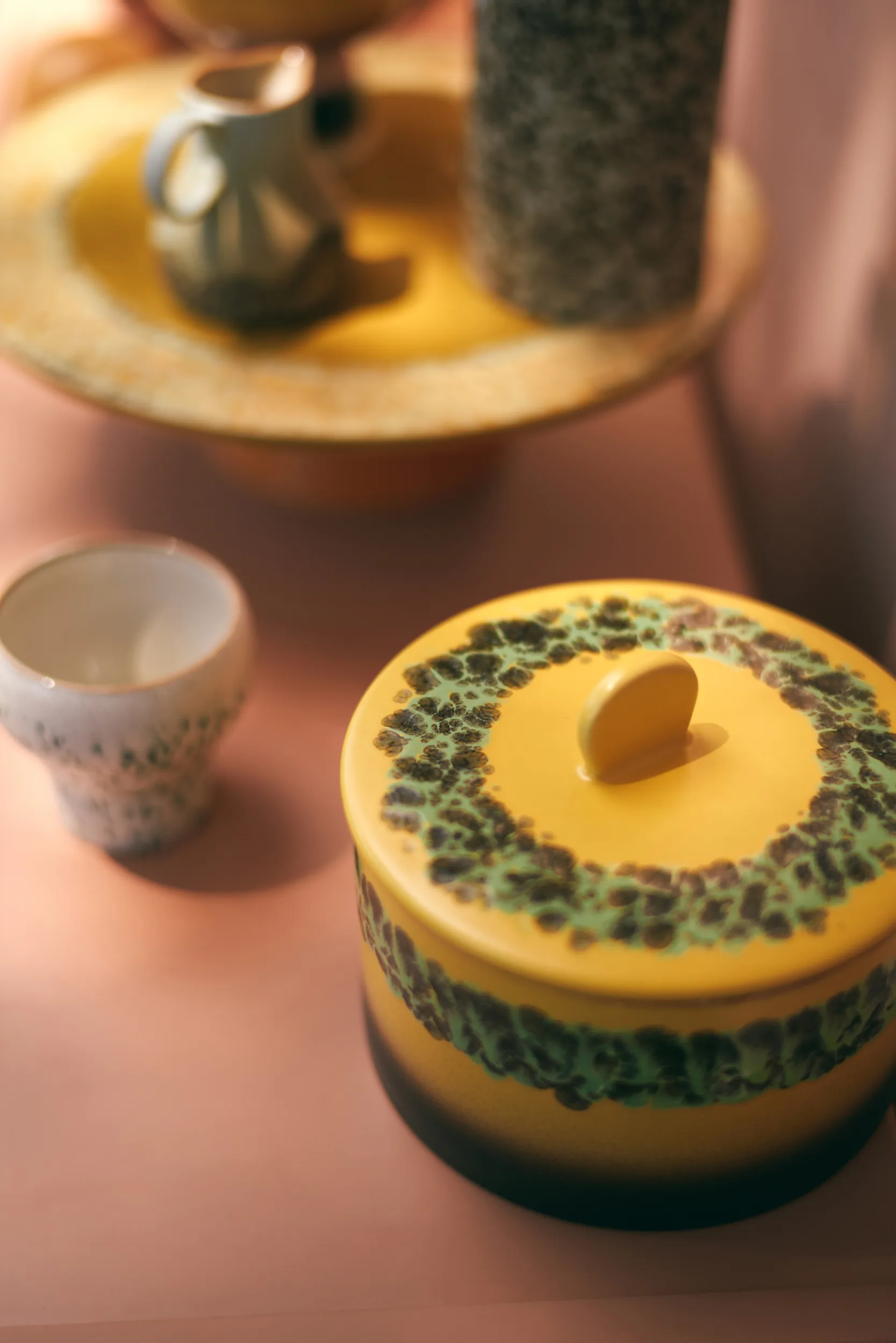 70's cookie jar kakeboks Ø17 cm, Kelp HKliving