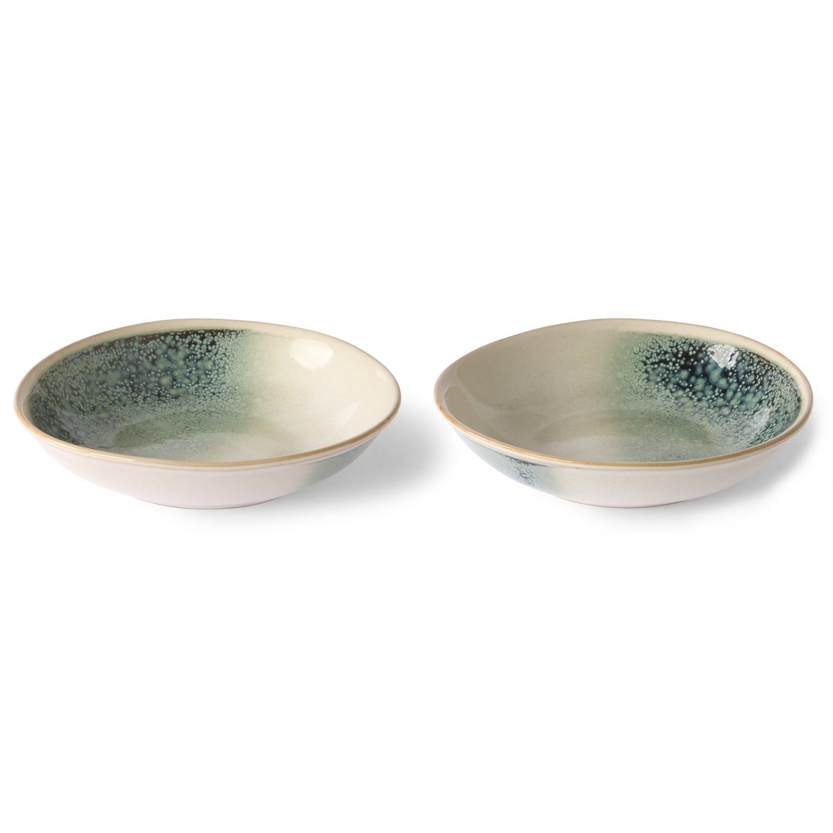 HKliving 70's curry bolle 21,7x21 cm 2-pakning Mist