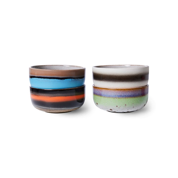70's dessertbolle 4-pakning, Freak out HKliving