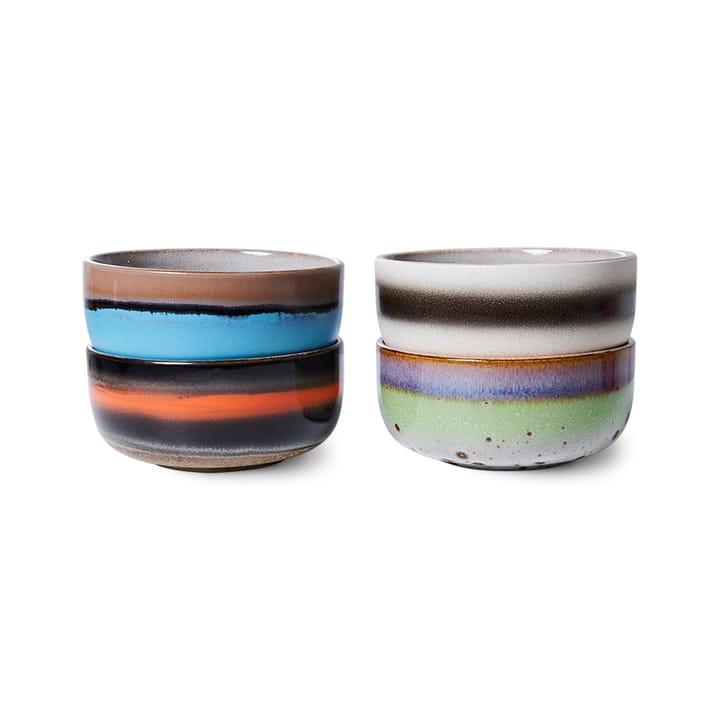 70's dessertbolle 4-pakning, Freak out HKliving