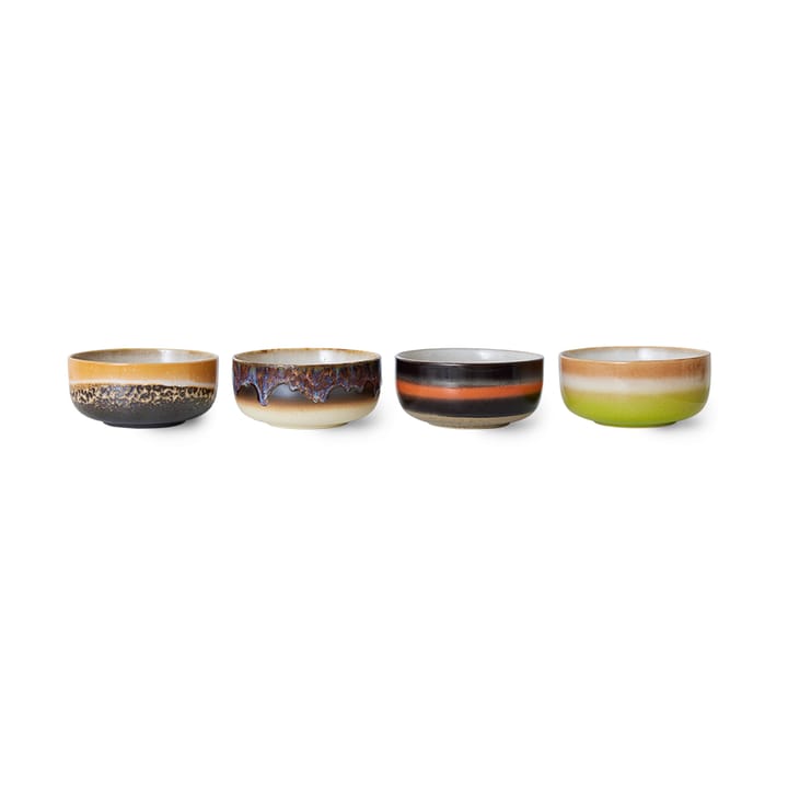70's dessertbolle 4-pakning, Humus HKliving