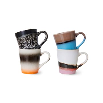 70's espressokopp 4-pk - Funky - HKliving