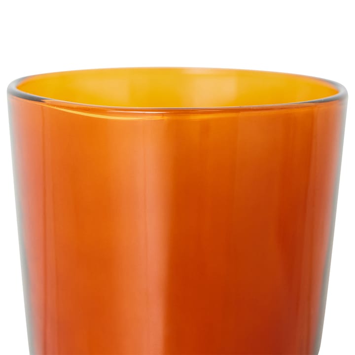 70's glassware teglass 20 cl 4-pakning - Amber brown - HKliving